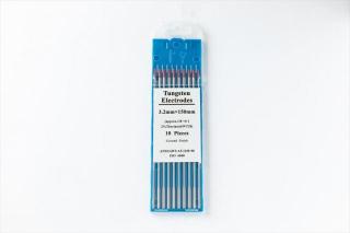 タングステン電極　(WPトリタン)　WT-20  赤　3.2Φ　150mm